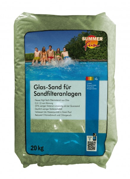 Steirerbecken Pools Filter Glasfein 20 kg